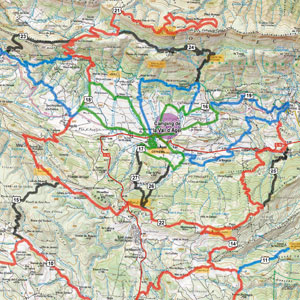 mountain bike routes with the Ager valley
