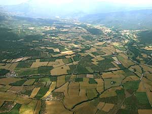 &Agrave;ger valley in spring