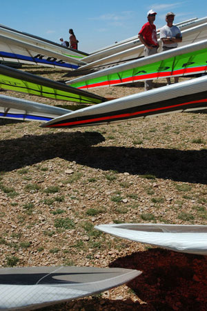 Hang gliding with FlyAger